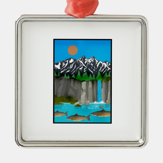 SECRET LITTLE SPOTS METAL ORNAMENT (Front)