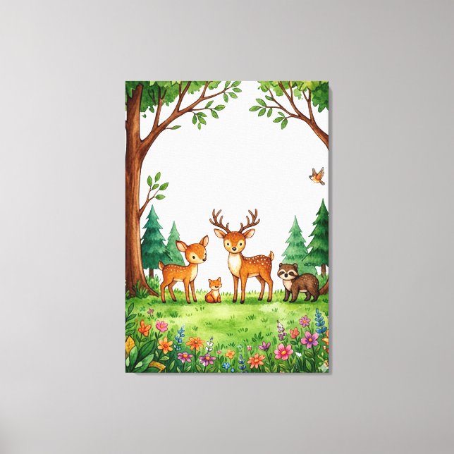 Secret Meadow Canvas Print (Front)