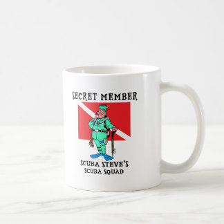 Secret Member SCUBA Steve Coffee Mug