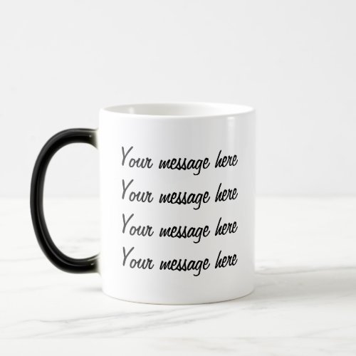 Secret Message  morphing mug  template