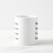 Secret Message  morphing mug  template (Center)