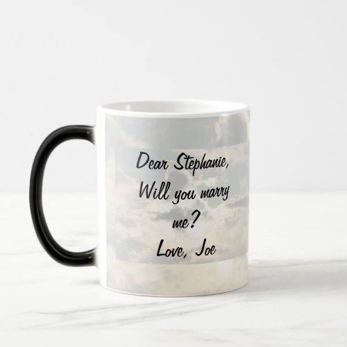 Secret Message  morphing mug  template