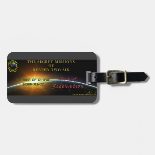 Secret Missions of Reaper Two_Six Luggage Tag
