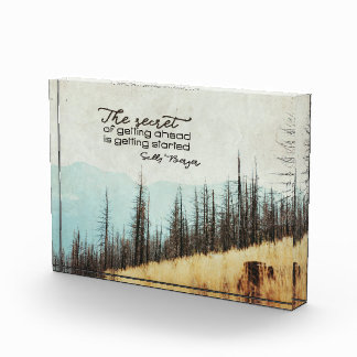 Secret Of Getting Ahead Photo Block