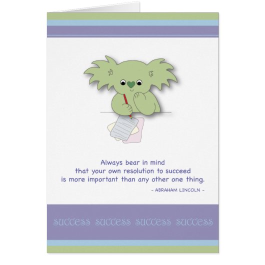 Secret of Success Cards (Front)