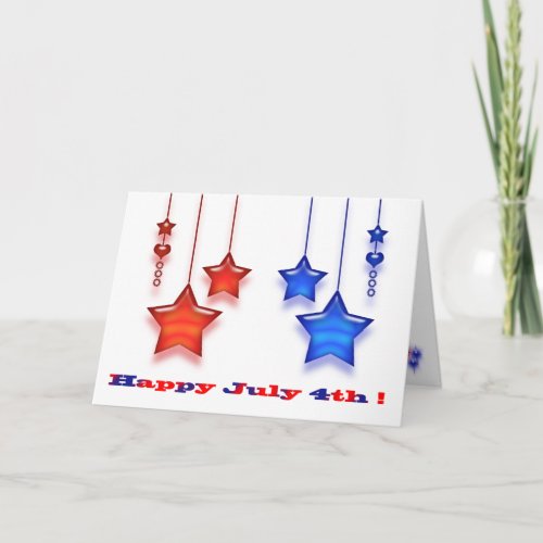 Secret pal 4th of July Card