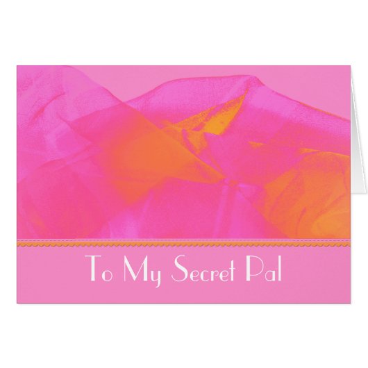 Secret pal cards (Front Horizontal)