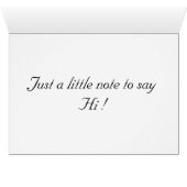 Secret Pal note Cards (Inside Horizontal (Bottom))