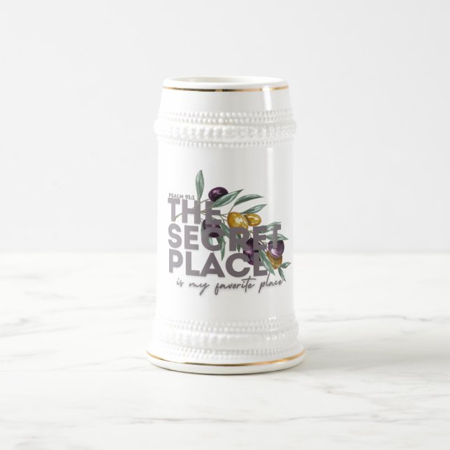 Secret Place Psalm 91 Christian Coffee Cup (Center)