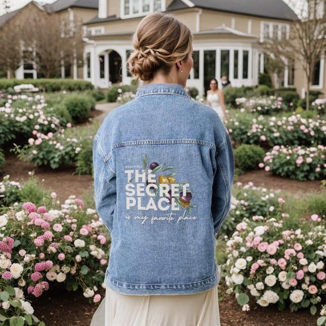 Secret Place Psalm 91 Christian Jacket (Wedding Back)