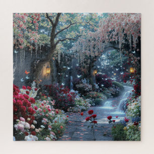 Secret Rose Garden Jigsaw Puzzle