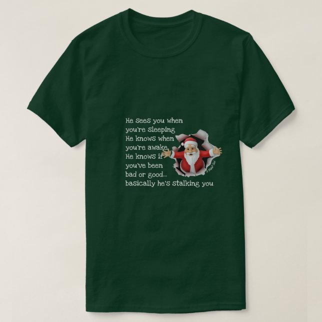 Secret Santa - A MisterP Shirt (Design Front)