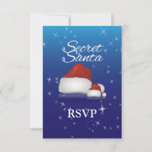 Secret Santa, Blue/Hat