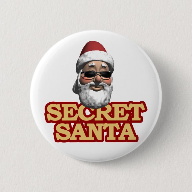 Secret Santa button (Front)