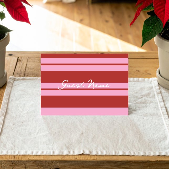Secret Santa Cabana placecard and Preppy joke card (Creator Uploaded)