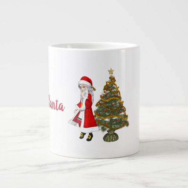 Secret Santa Christmas Coffee Mug (Front)