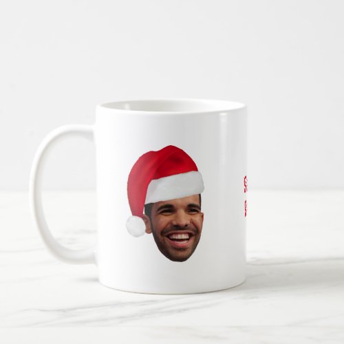 Secret Santa Christmas Customizable Photo  Coffee Mug