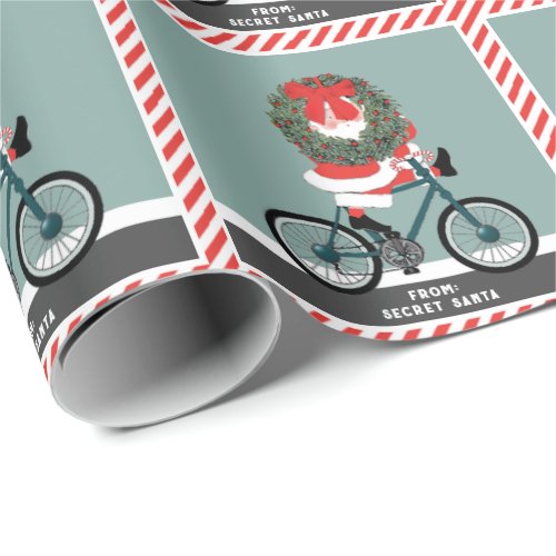 Secret Santa Christmas Gift Wrapping Paper