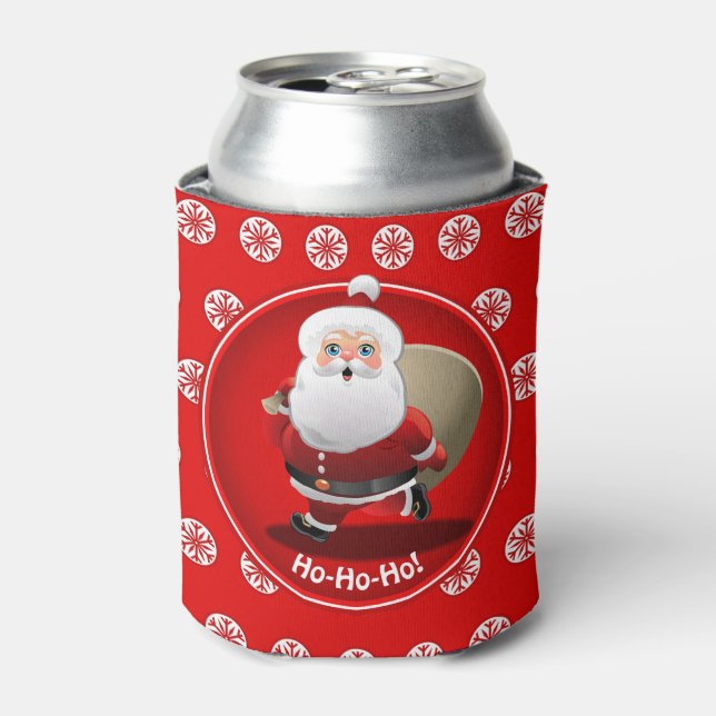 Secret Santa Christmas Party Can Cooler (Can Front)