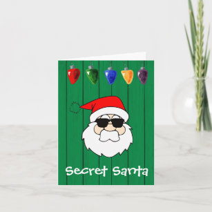 Secret Santa Cards | Zazzle