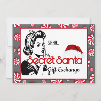 Secret Santa Gift Exchange Invitation