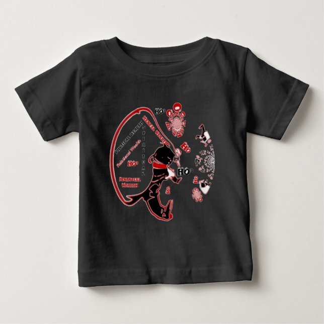 Secret Santa Gift – Prosperity & Wealth Baby T-Shirt (Front)
