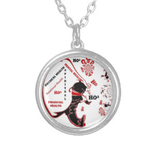 Secret Santa Gift – Prosperity & Wealth Silver Plated Necklace