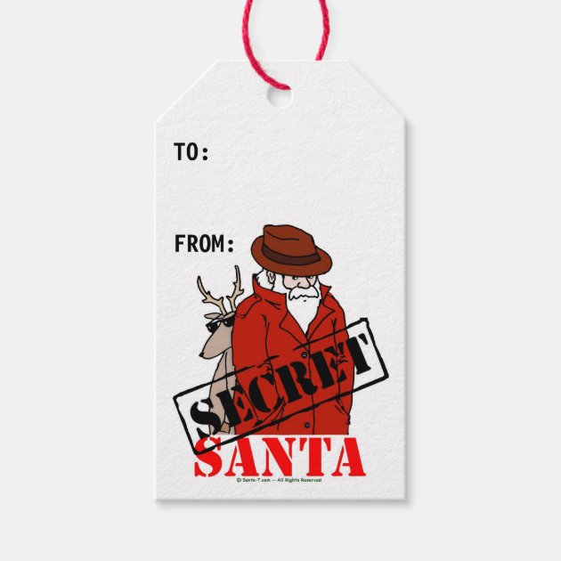 Secret Santa Gift Tags