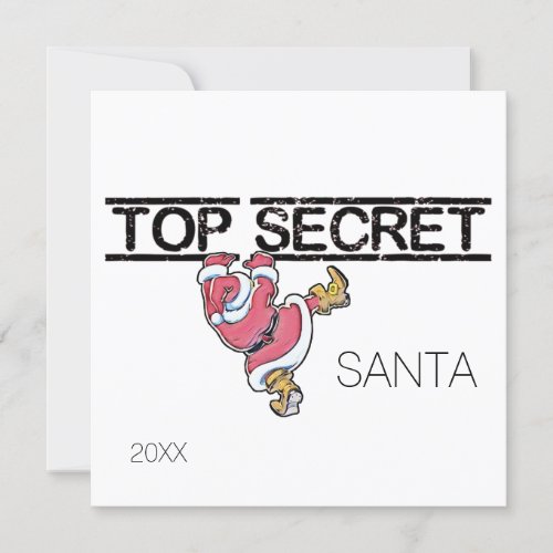 Secret Santa information employee high definition