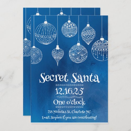 Secret Santa Invite