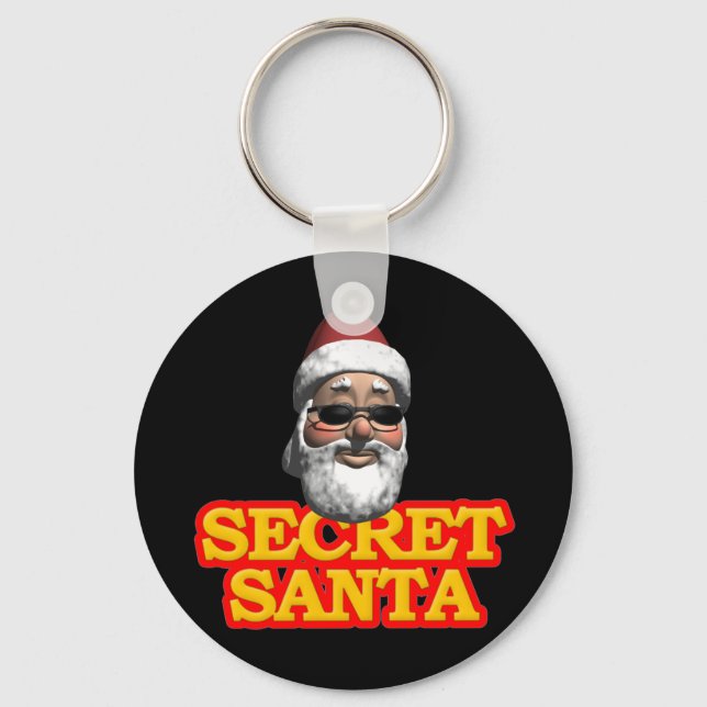 Secret Santa Keychain (Front)