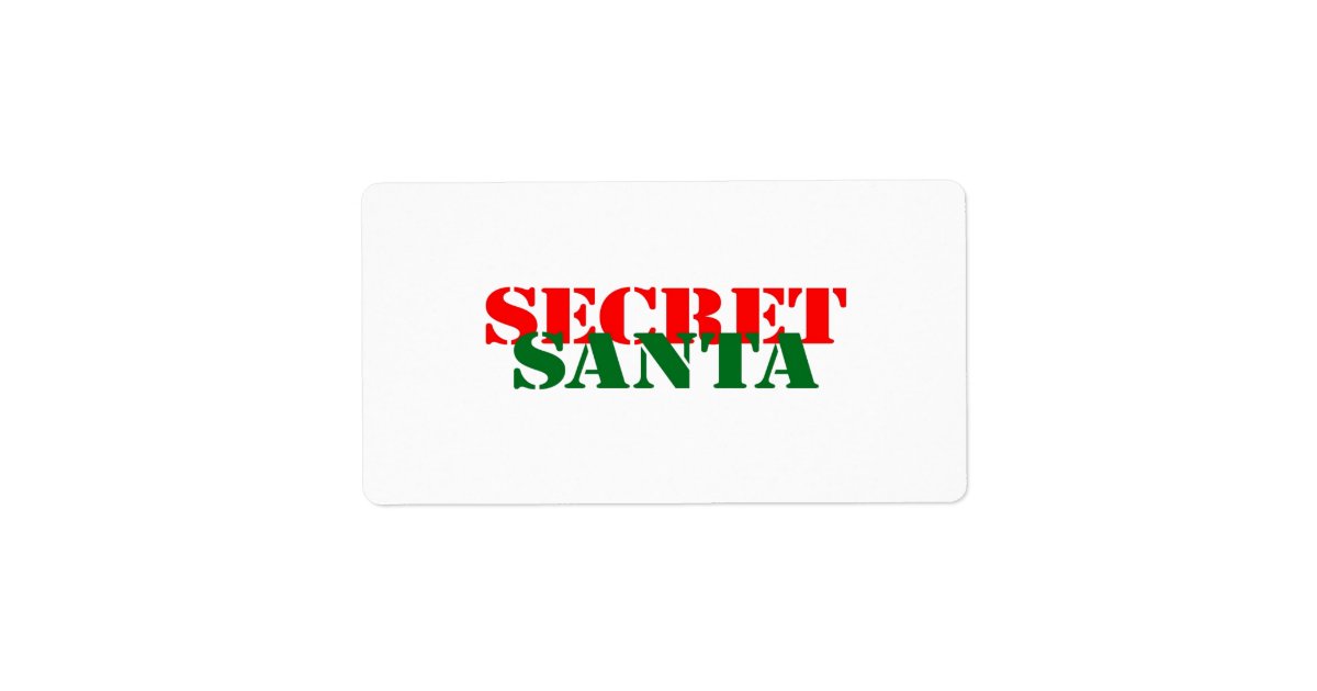 secret-santa-label-zazzle