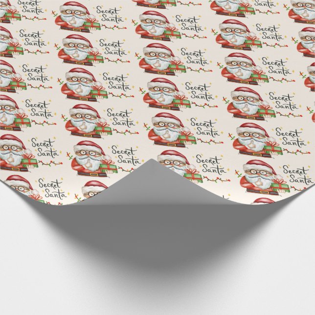 Secret Santa Wrapping Paper