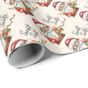 Secret Santa Wrapping Paper