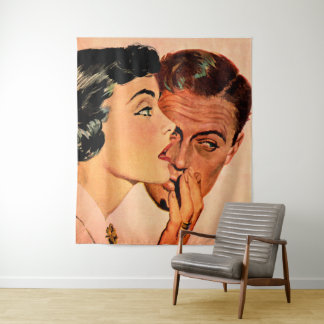 secret sharing or 'Doris, your slip is showing' Tapestry