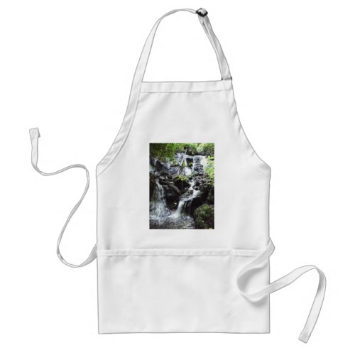 Secret Smoky Mountain Waterfall Adult Apron