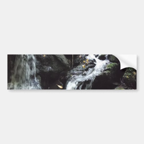 Secret Smoky Mountain Waterfall Bumper Sticker