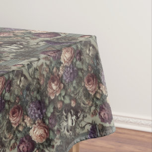 Secret Societies Bloom in Spirals – Med Pattern Tablecloth