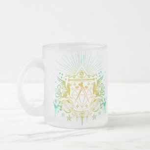 Secret Society Frosted Glass Coffee Mug