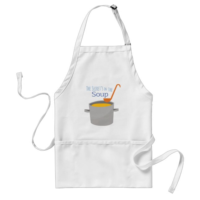 Secret Soup Adult Apron (Front)