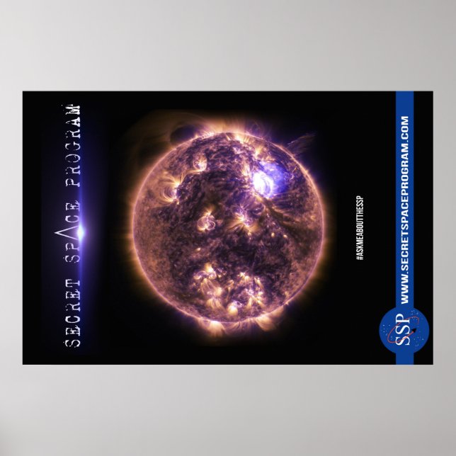 Secret Space Program Poster (Front)