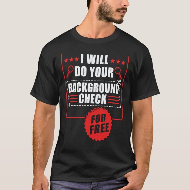 Secret Spy Private Eye Crimescene Investigator I W T-Shirt (Front)