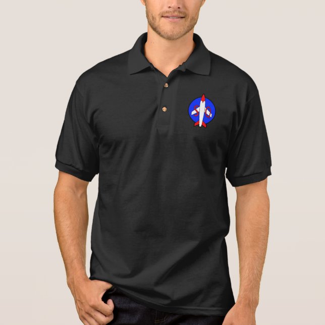 Secret Squadron polo shirt (Front)