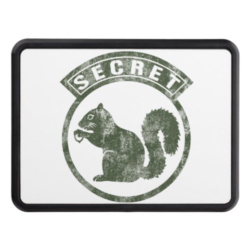Secret Squirrel _ Distressed _ Type 1 Hitch Cover