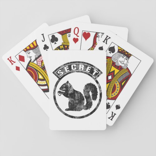 Secret Squirrel _ Distressed _ Type 1 Playing Cards