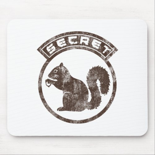 Secret Squirrel _ Distressed _ Type 2 Mouse Pad