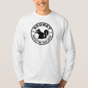 Secret Squirrel "Protecting Your Nuts" Distressed T-Shirt