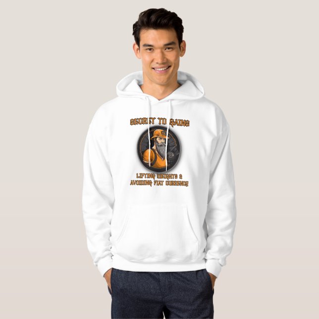 Secret to gains hoodie (Front Full)