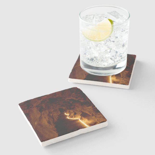 Secret Tunnel Stone Coaster (Side)