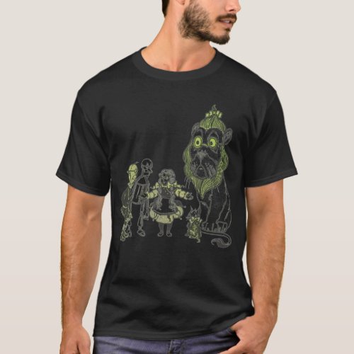 Secret Wizard Of Oz Retro Vintage T_Shirt